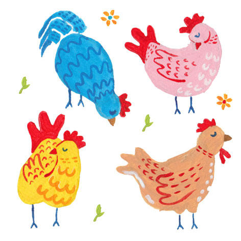 Chicken Pattern by camaseiz on DeviantArt