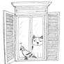 Inktober52 - 13, Window