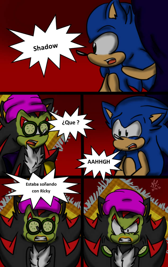 Estaba sonando con Ricky comic by SirinaTheHedgehog on DeviantArt