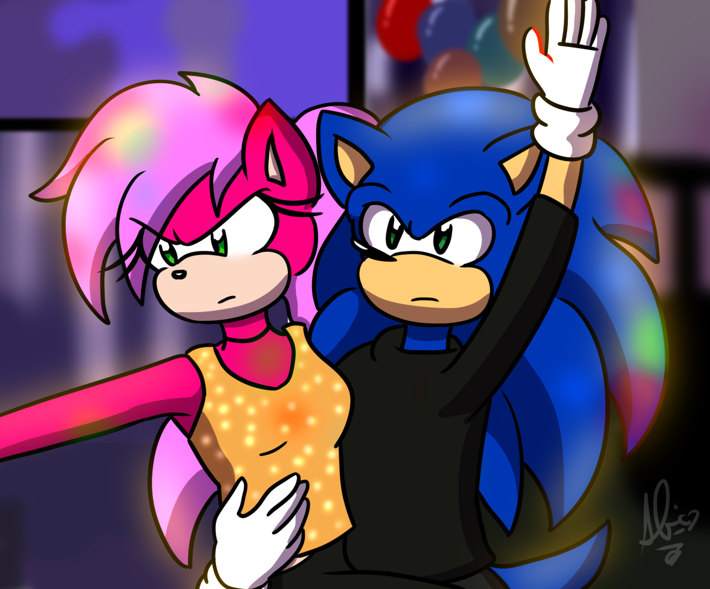 Family SonAmy by SirinaTheHedgehog on DeviantArt