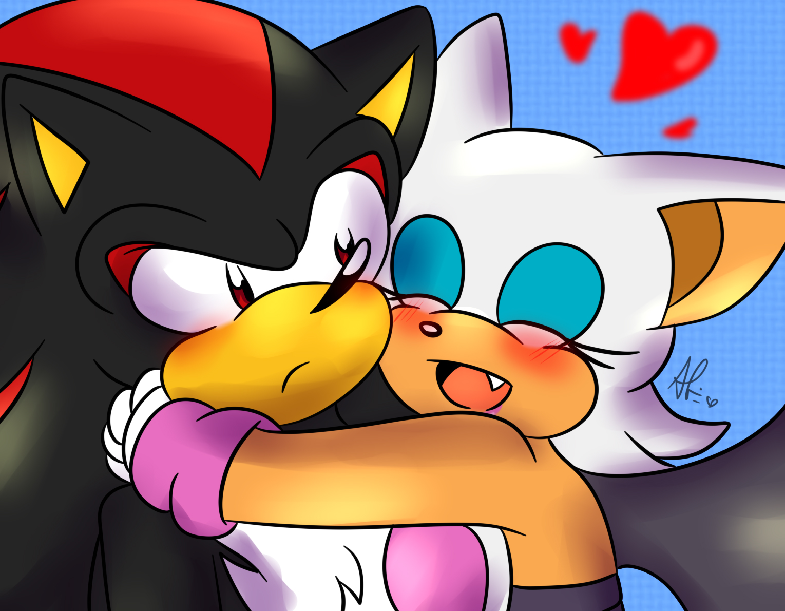 Shadow Rouge Wolf Shadow and Rouge by SirinaTheHedgehog on DeviantArt