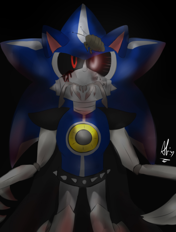 Neo Metal Sonic by cumeoart on DeviantArt