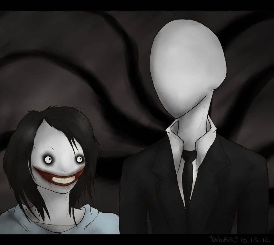 Jeff the Killer and Slenderman by X-x-OcToBeR-x-X on DeviantArt