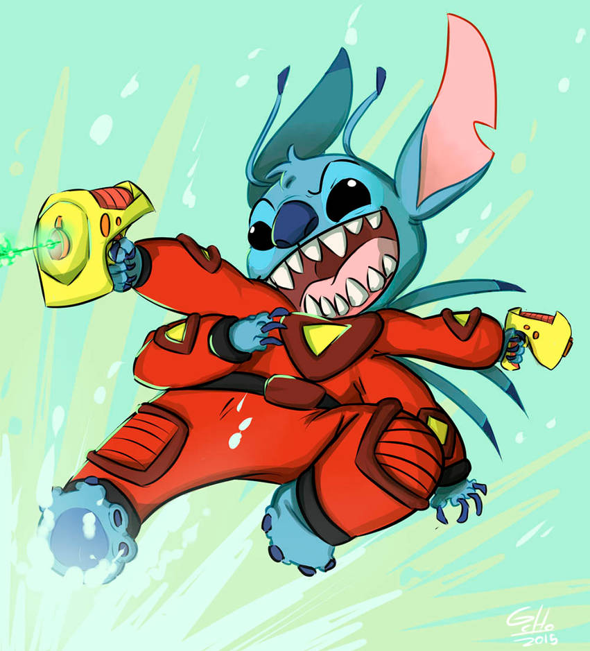 Stitch Atack!! by G-Cho on DeviantArt
