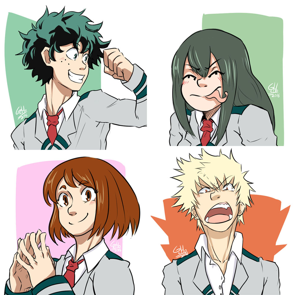 My BNHA Favorite characters (Set1)