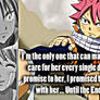 Natsu, Promise