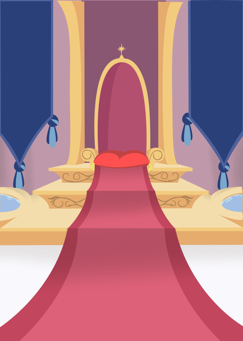 canterlot Throne Room background