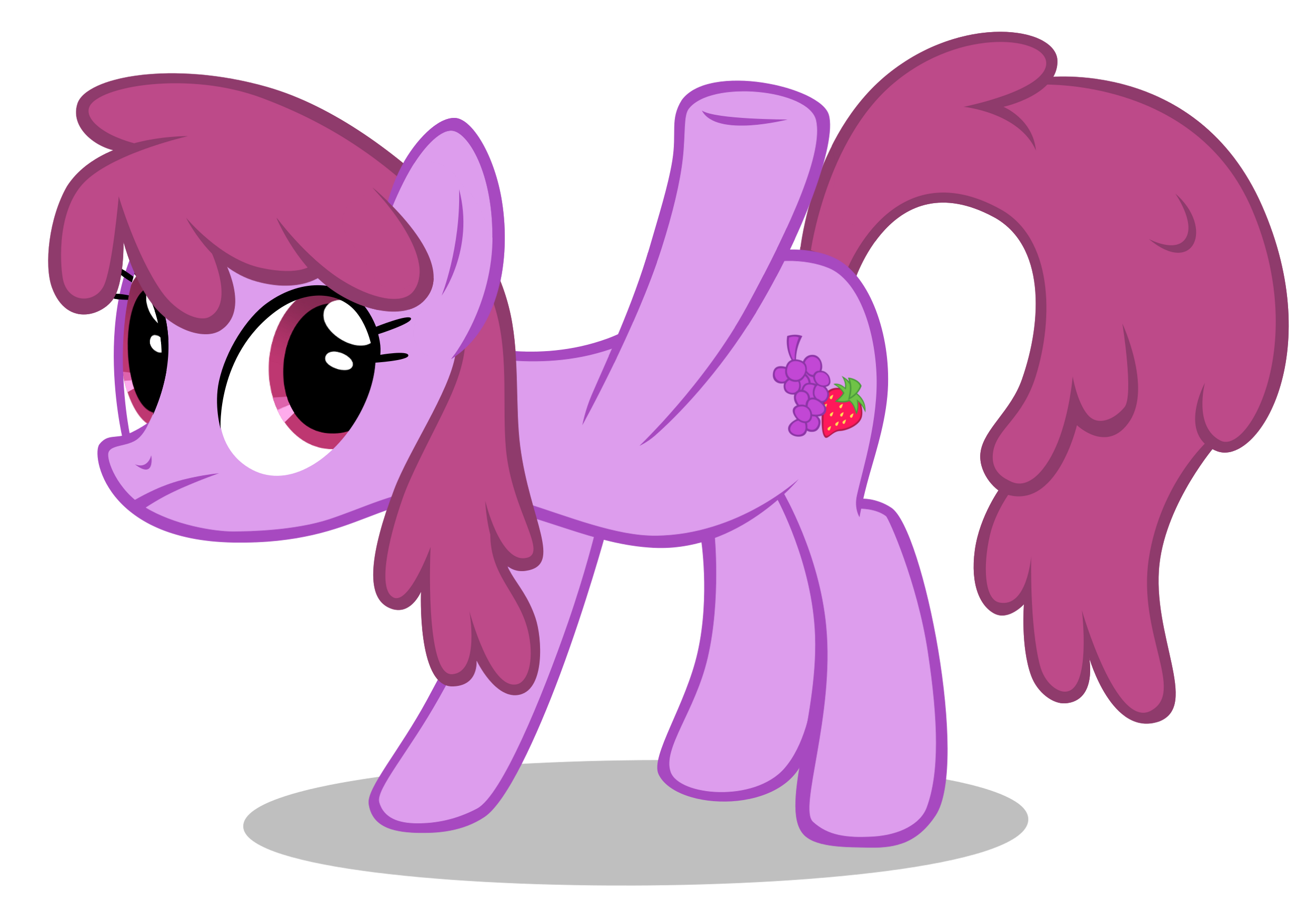 Berry Punch Is Confused Vector by MLP-Scribbles on DeviantArt