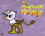 My Paper Pony Gilda The Griphon by MLP-Scribbles