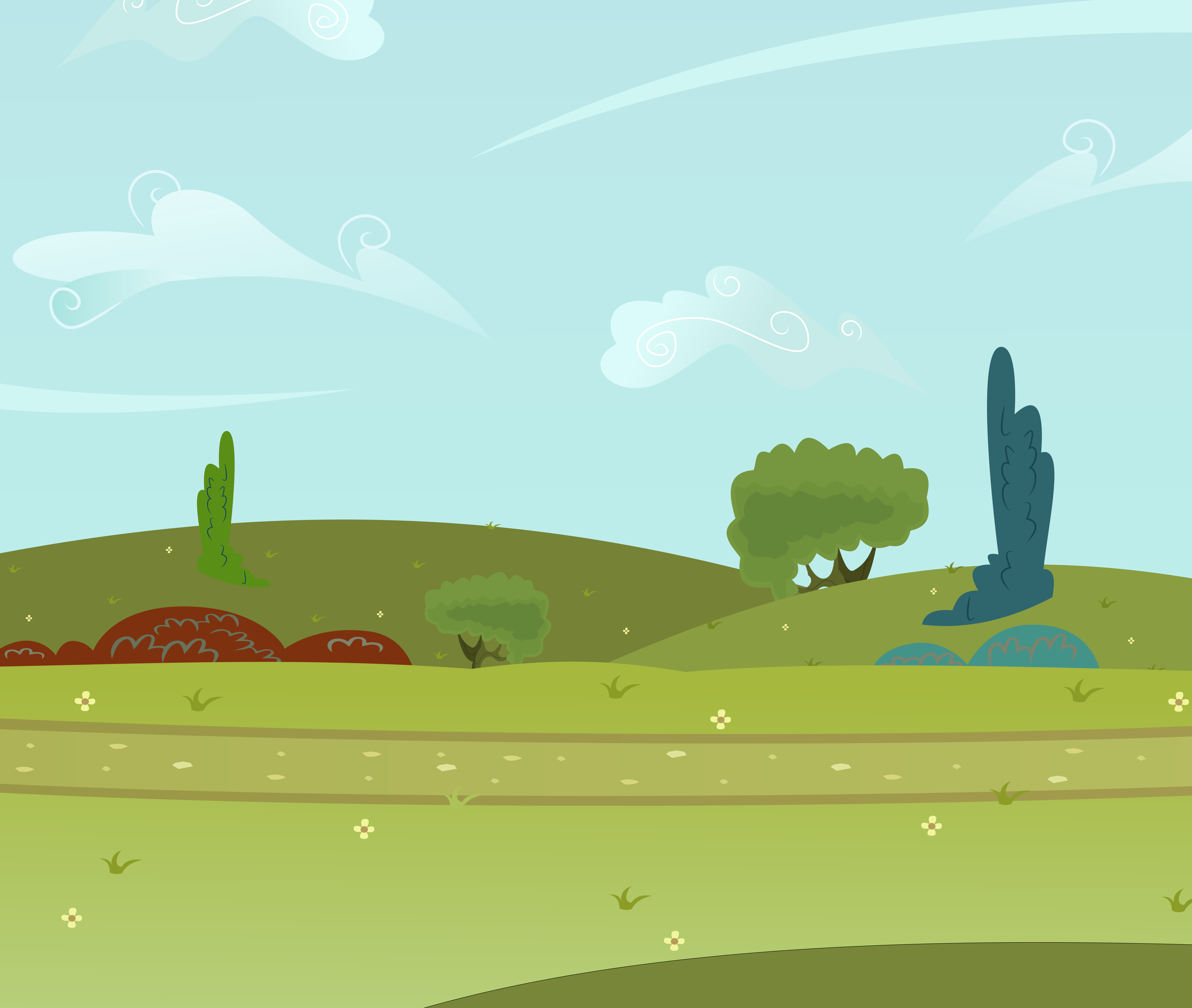 Mlp Road Background by MLP-Scribbles on DeviantArt