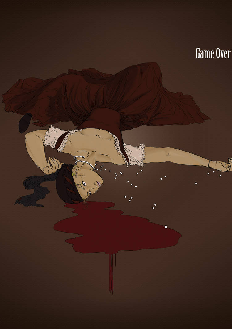murdered by herself by justonewing