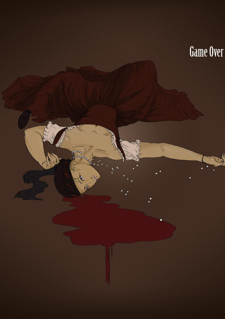 murdered by herself by justonewing