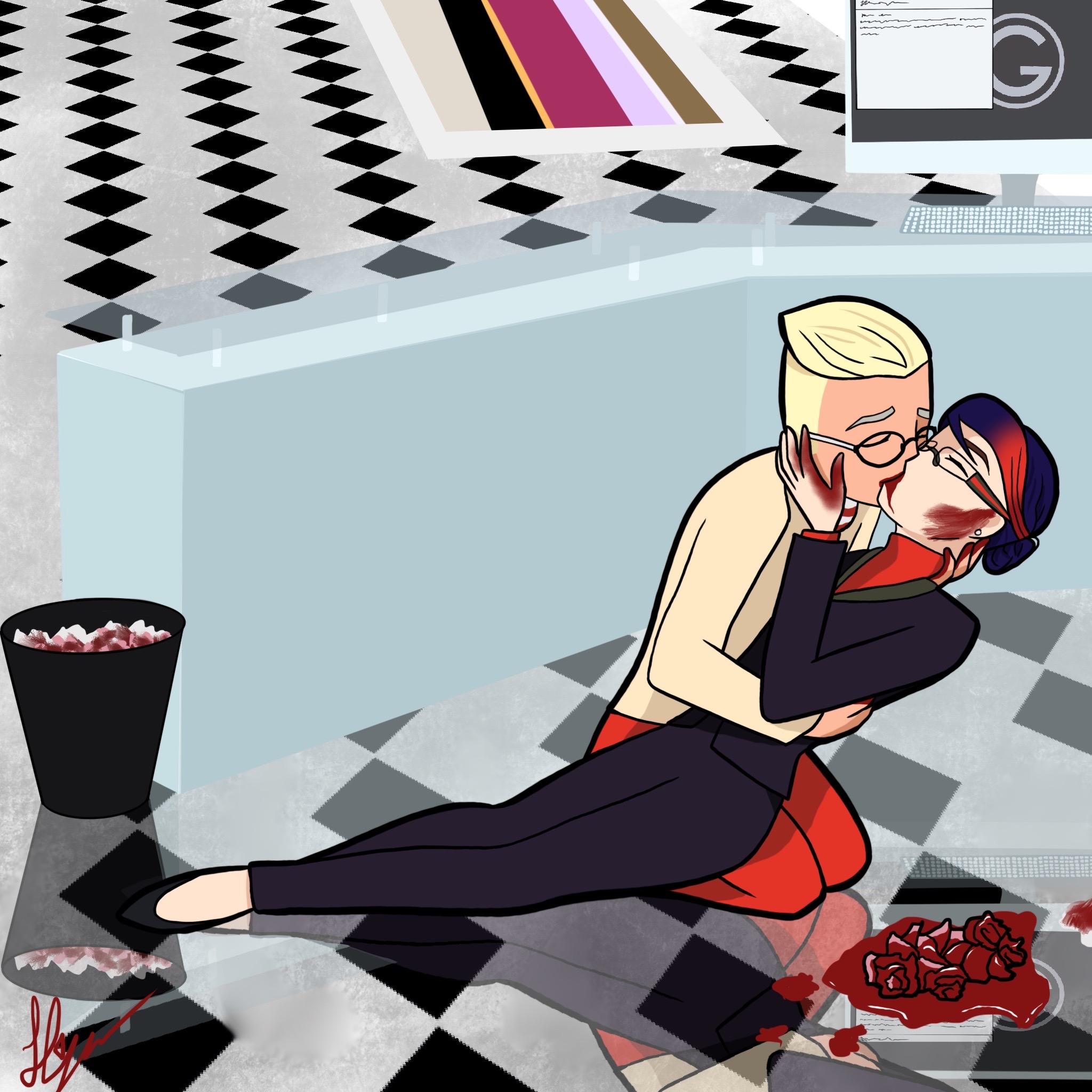 Carnations Kiss By Thehopeelias On Deviantart