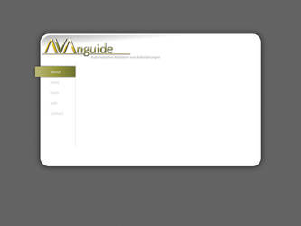 AVAnguide - Website design