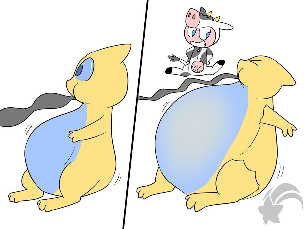 Creme Inflation Cream's Milk Inflation by cyberdragon5 on DeviantArt