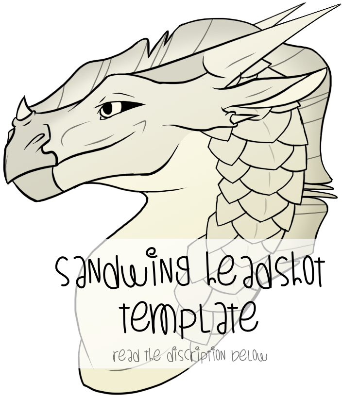 .DL. Sandwing Headshot Template by Shallowpond on DeviantArt
