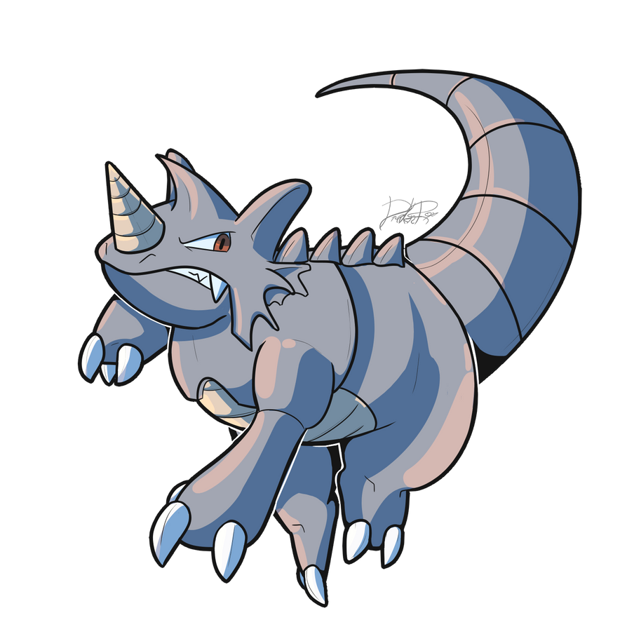 Pokemon Rhydon Sticker Rhydon by Drakenknight on DeviantArt