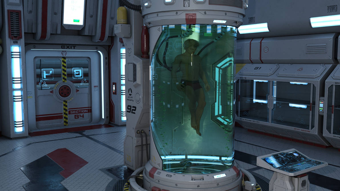 Sci-fi Cryo-Lab 3 by aeternali on DeviantArt