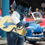 Stitch and his guitar