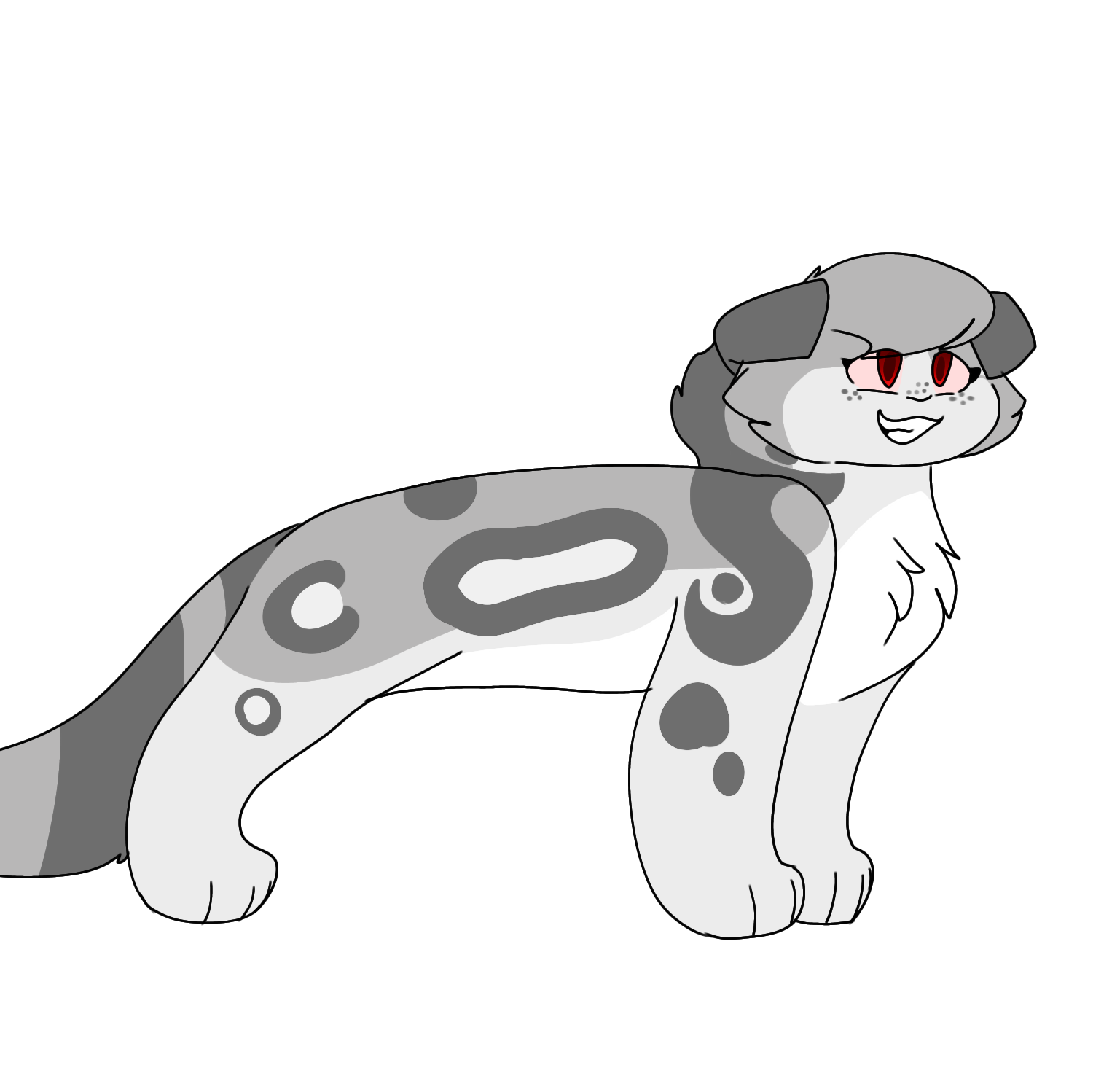 An Oc based off my cat by Tawny-Fawn-0w0 on DeviantArt
