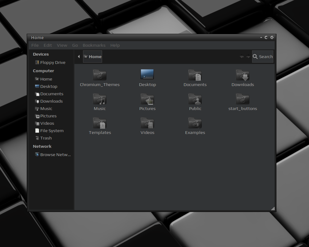 mod 1 of a Ubuntu 12.04 desktop theme