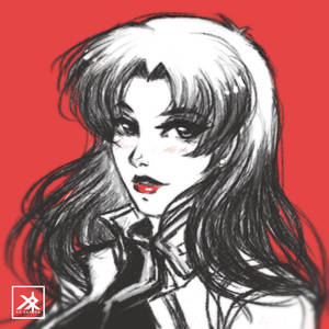 Misato Katsuragui Sketch