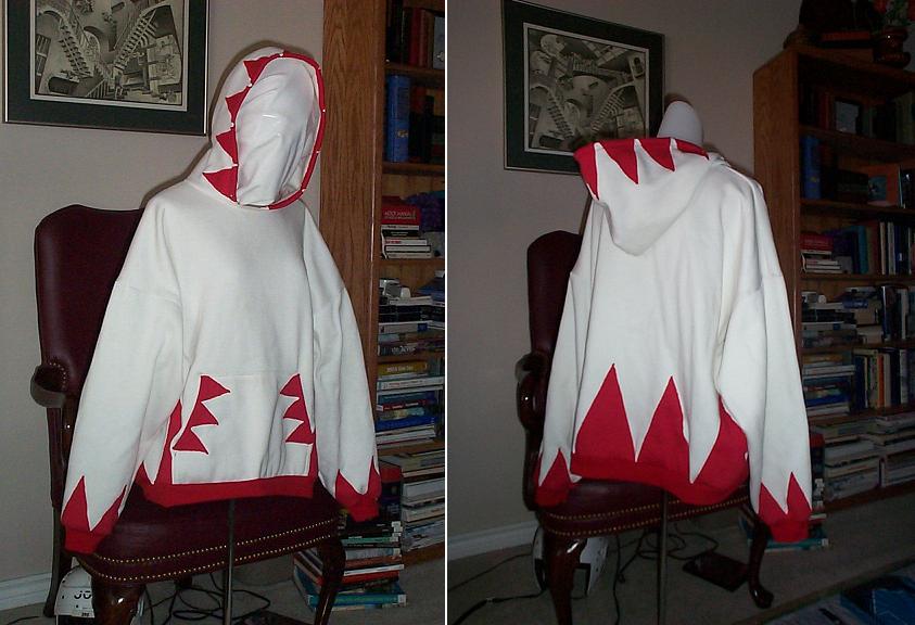 White Mage Hoodie Prototype