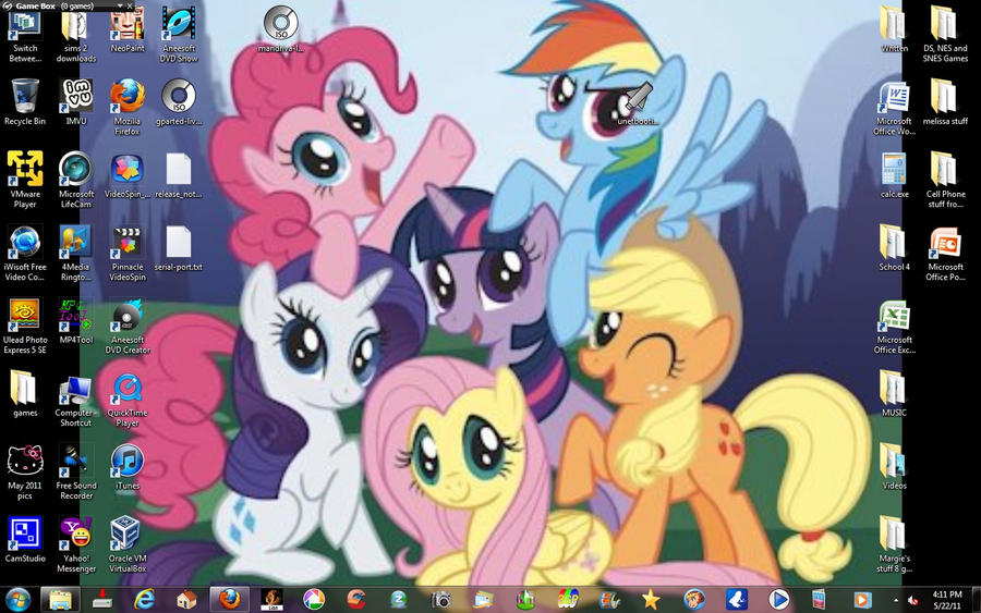 Mlp Icon Computer MLP Desktop Screenshot by Angelleo76 on DeviantArt