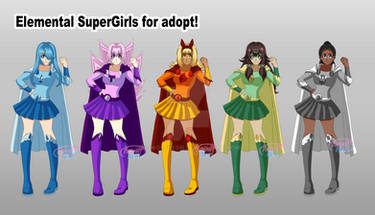 Elemental Supergirls ( UPDATE )