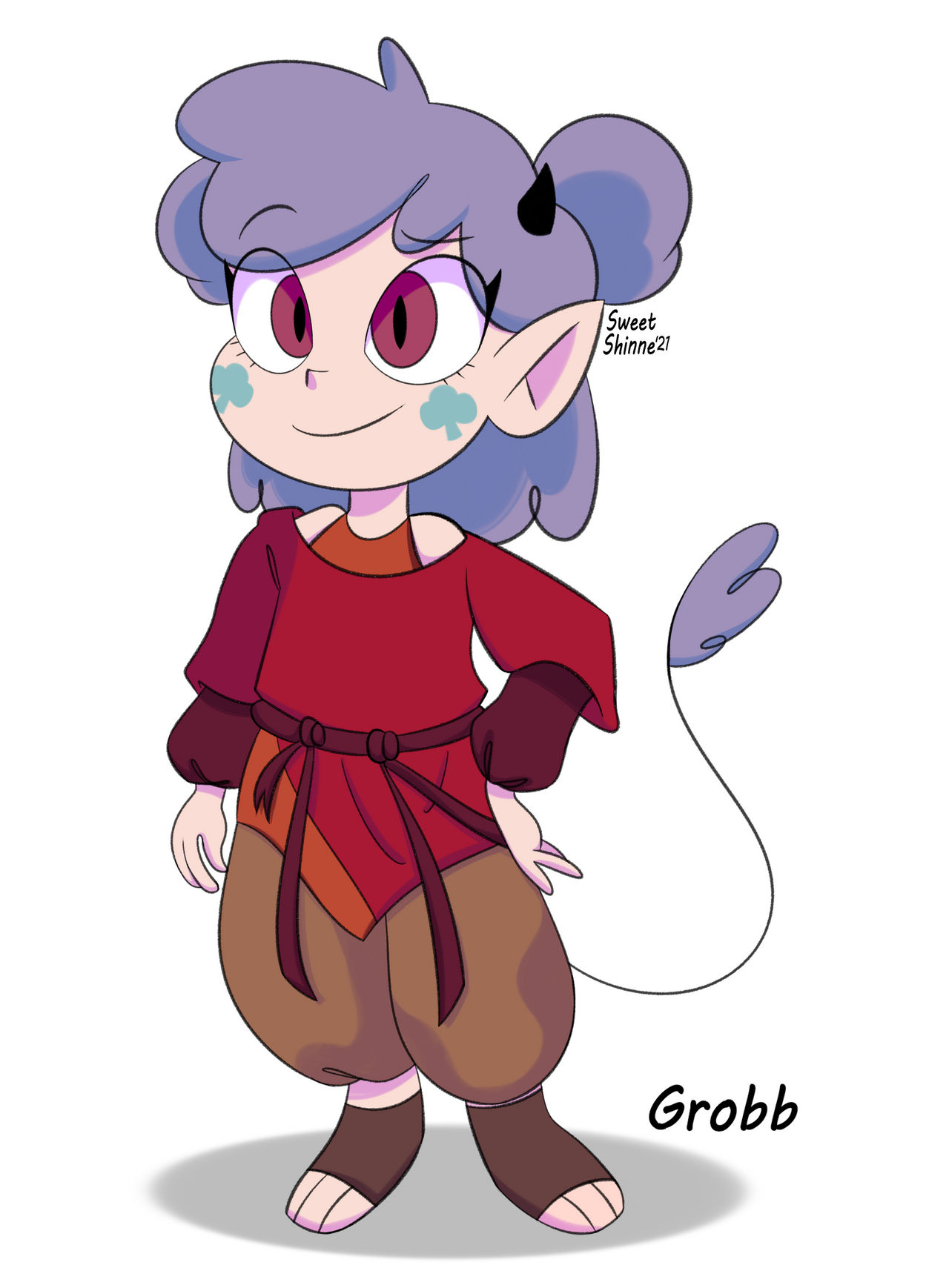 Grobb (Child version) aka. Meteora Butterfly by QueenMeteora on DeviantArt