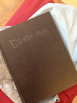 Death note? No i haven't seen one....