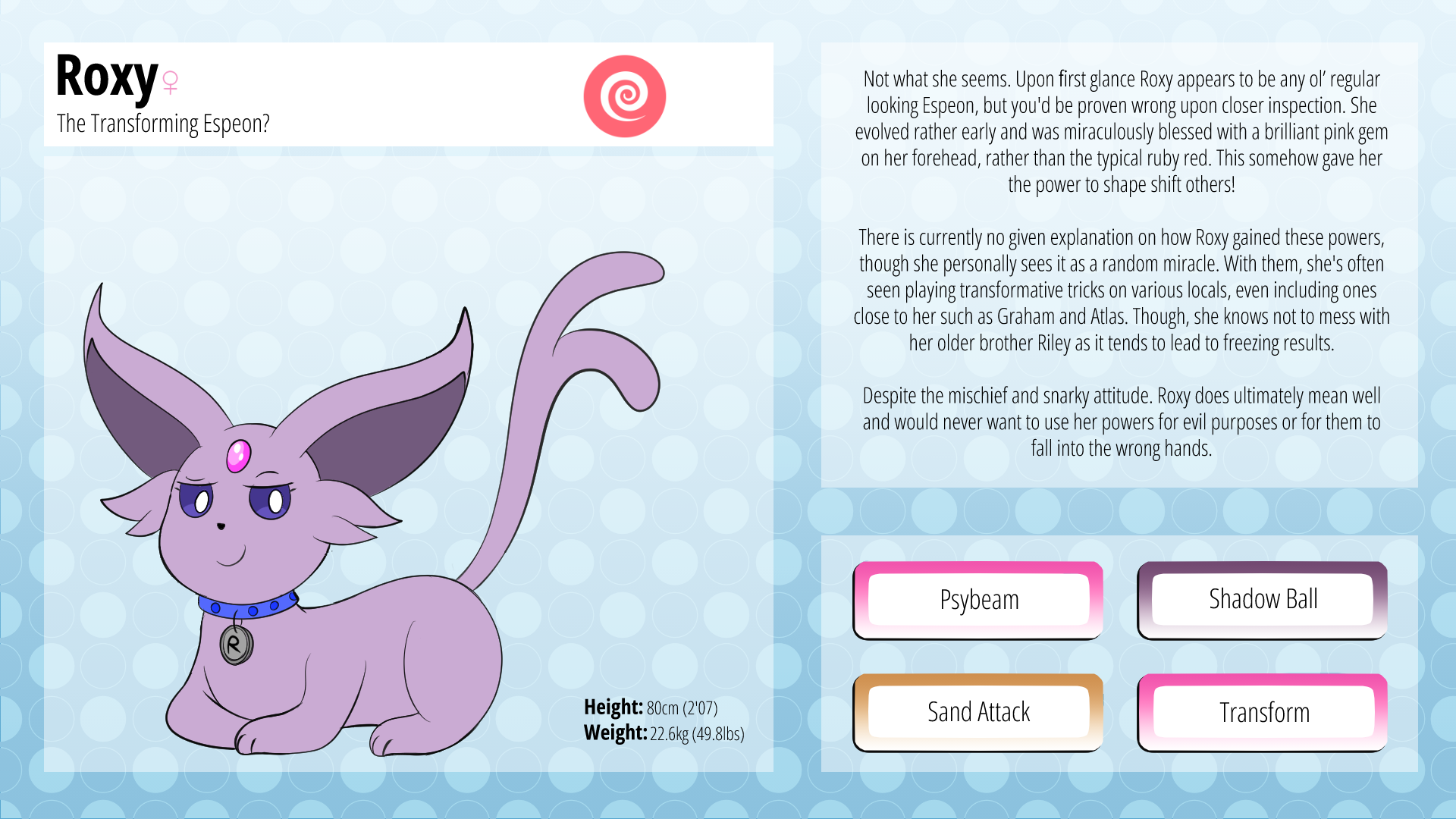 Meet Roxy by Spongecake14 on DeviantArt