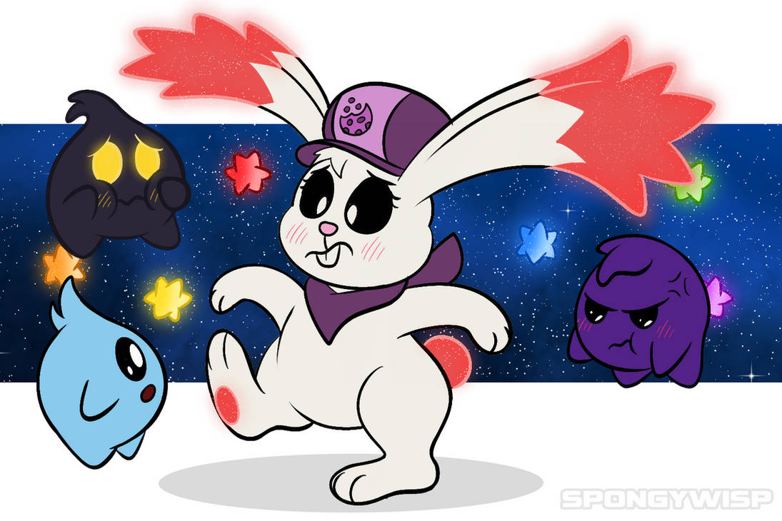 Space Bunny by Spongywisp on DeviantArt