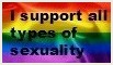 I support all types of sexuality stamp!