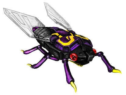 Venom Insect in original Insecticon colour scheme