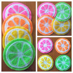 Citrus Coasters by RaspberryFanta