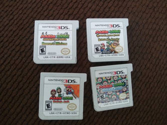 4 mario and luigi games