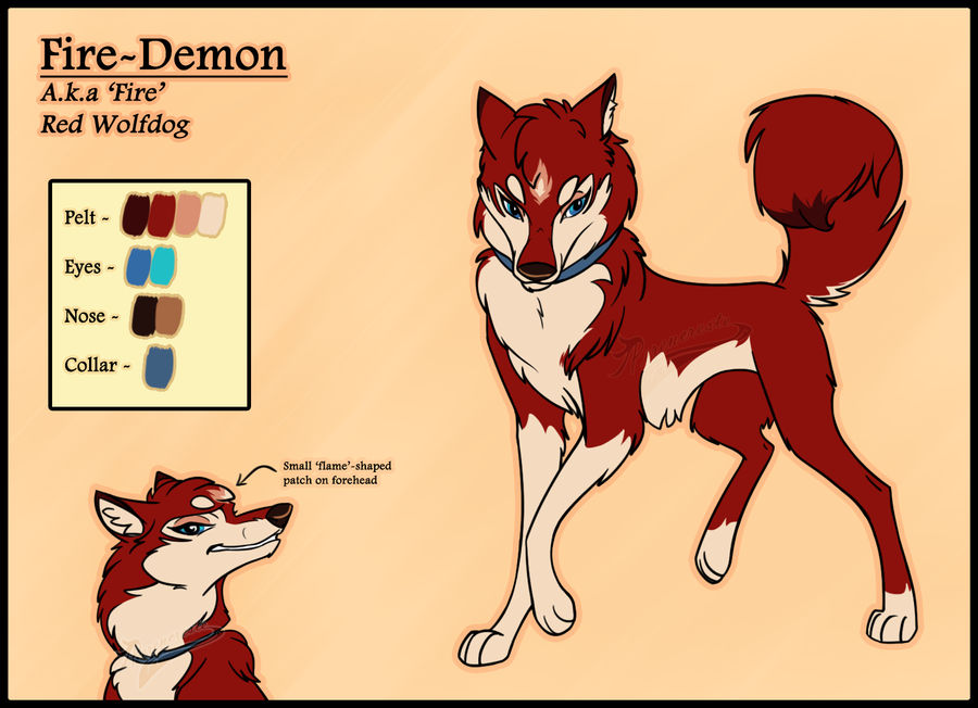 Basic Fire Demon Fire-Demon Ref by Perencreste on DeviantArt