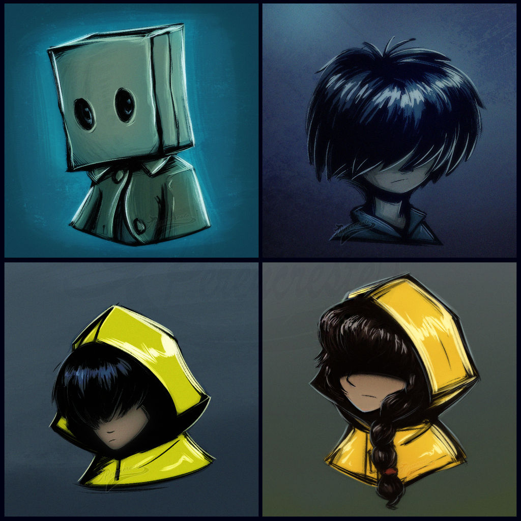 Little Nightmares Protagonists By Perencreste On DeviantArt little-nightmares-protagonists-by-perencreste-on-deviantart