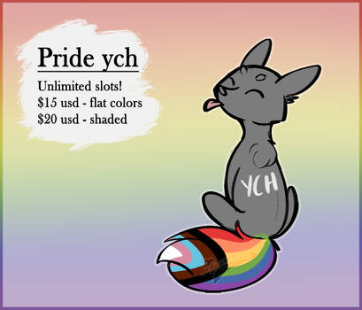 YCH - Pride Tail