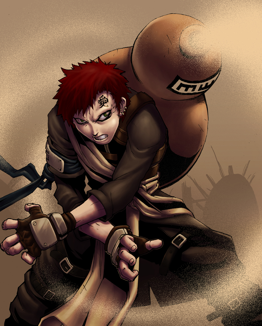 Pin em Sabaku no Gaara