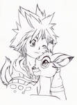 Sora and Bambi by Ring-a-ling