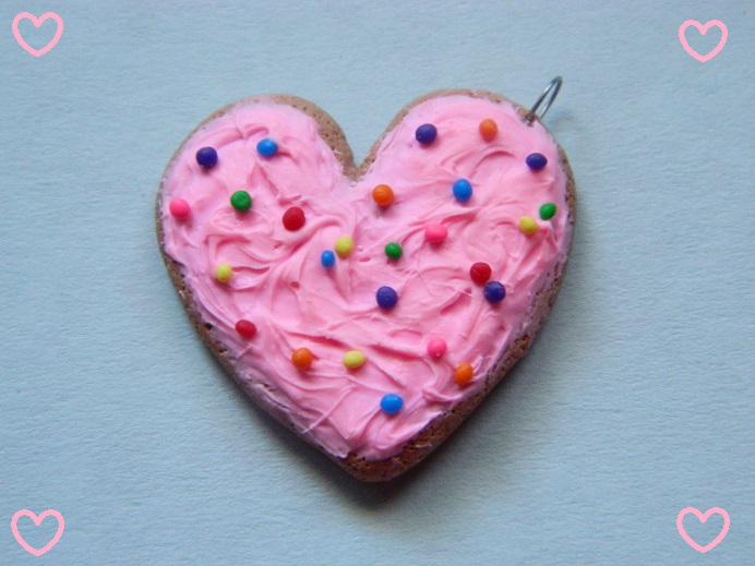 Heart-Shaped Cookie Charm