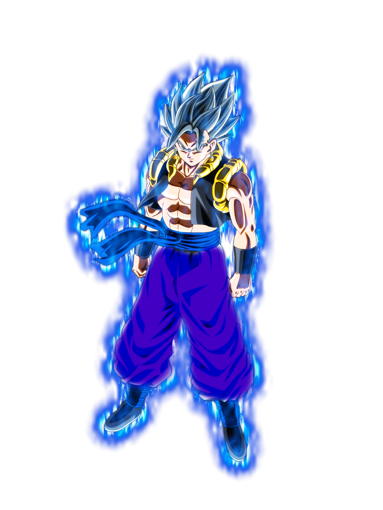 Blue Evolution Gogeta PNG Format by GogitoYTB on DeviantArt