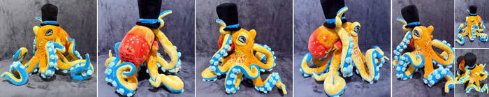 Winston Octopus boquet plushie