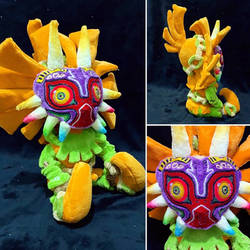 Chibi skull kid plushie