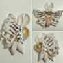 Work in progress Ouija Board moth plushie