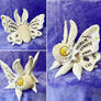 Ouija board moth plushie