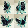 Chibi skeleton moth plushie