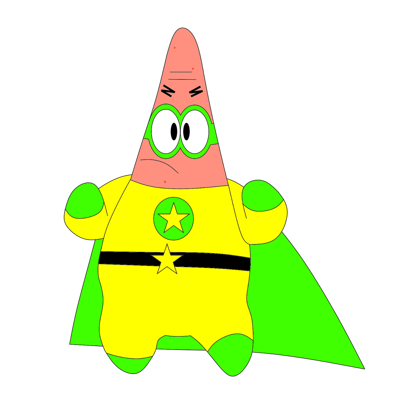Superhero Patrick Star by bobbyking3116 on DeviantArt